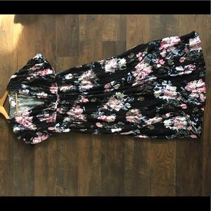 Isabel Maternity Floral Dress